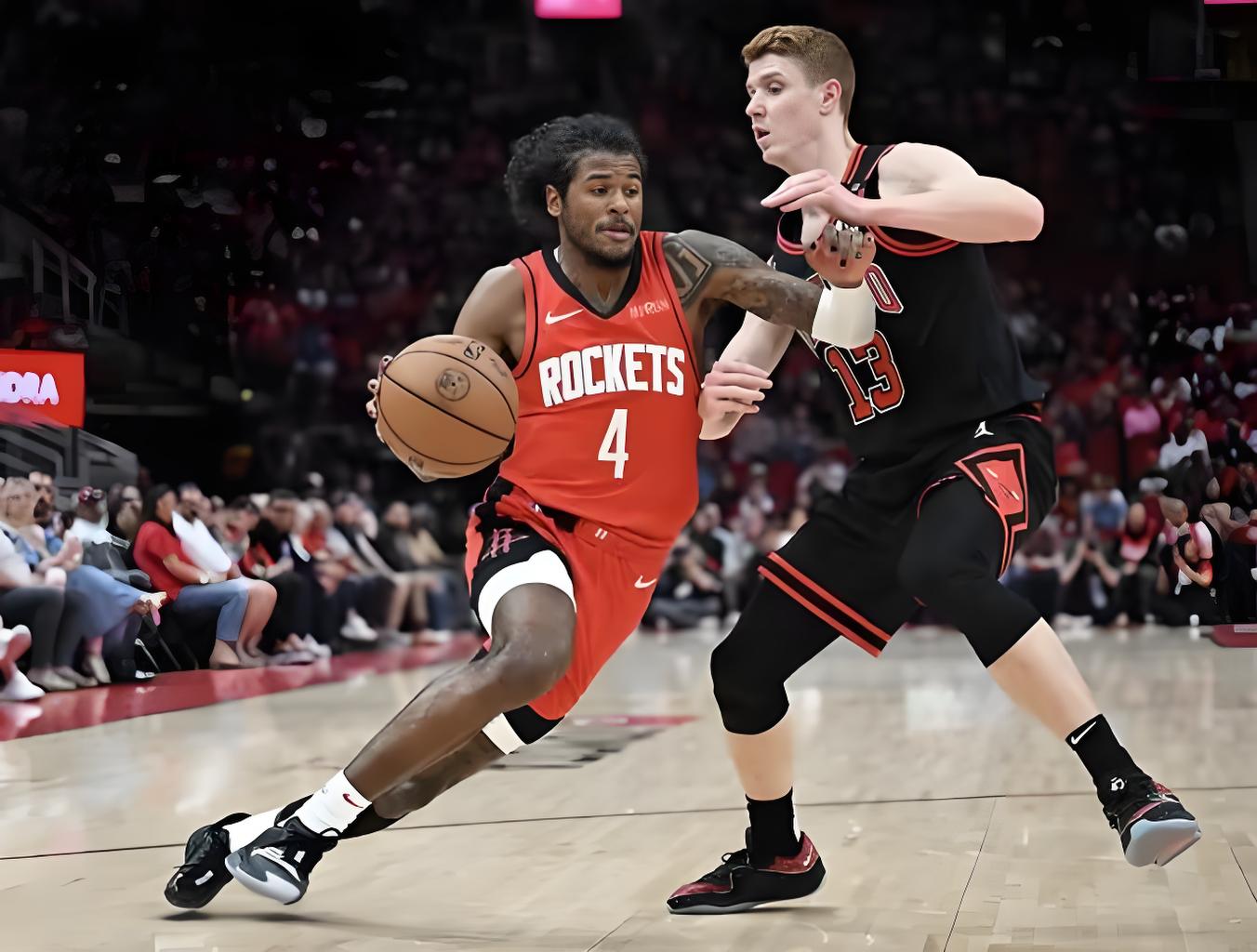 包含休斯敦火箭迎欧篮联关键赛，赛后豪取连胜，赛场秩序良好，年轻球员得到机会的词条